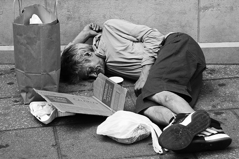 Homeless : Street Life : New York : Personal Photo Projects :  Richard Moore Photography : Photographer : 